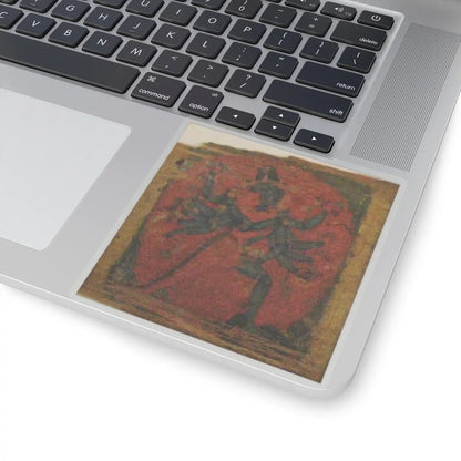 unknown - Folio from a Buddhist Manuscript of Pancavimsatisahasrika Prajnaparamita - ca. 1090 v4 - STICKER Vinyl Kiss-Cut Decal