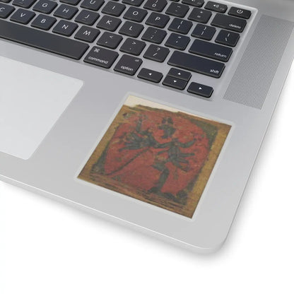 unknown - Folio from a Buddhist Manuscript of Pancavimsatisahasrika Prajnaparamita - ca. 1090 v4 - STICKER Vinyl Kiss-Cut Decal