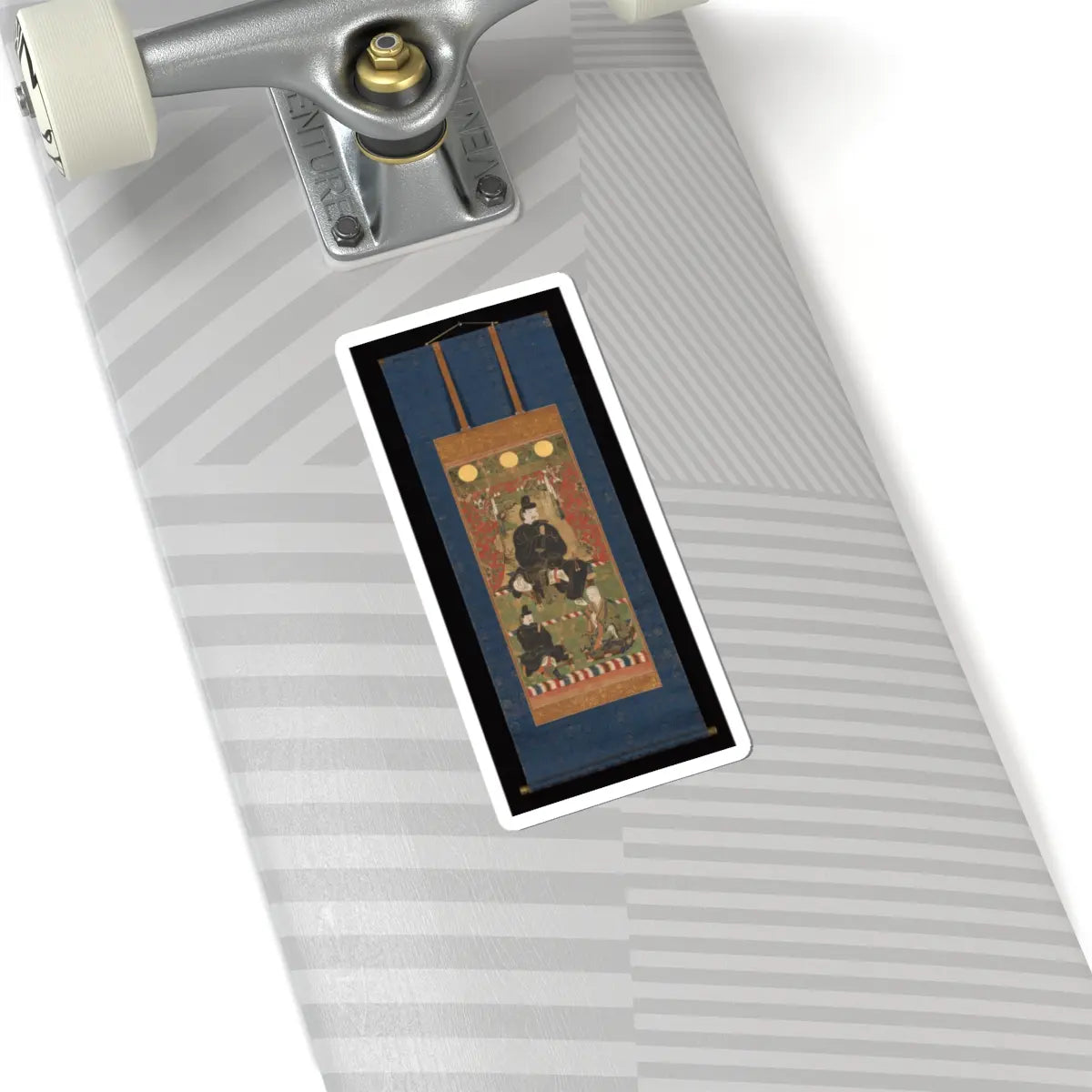 unknown - Fujiwara no Kamatari as a Shinto Deity - after 1350 v2 - STICKER Vinyl Kiss-Cut Decal