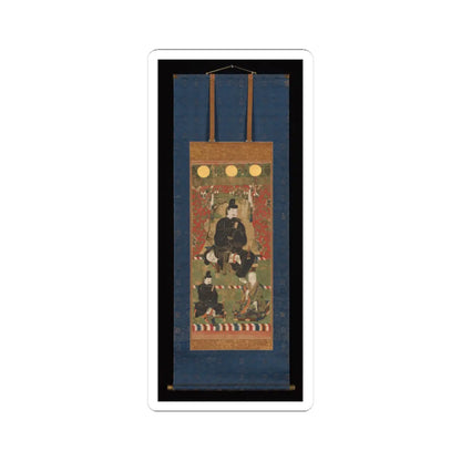 unknown - Fujiwara no Kamatari as a Shinto Deity - after 1350 v2 - STICKER Vinyl Kiss-Cut Decal