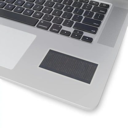 unknown - Great Wisdom Sutra (Daihannya-kyō) from the Chūsonji Temple Sutra Collection - ca. 1175 v11 - STICKER Vinyl Kiss-Cut Decal
