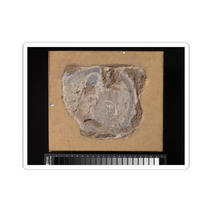 unknown - Head of a Buddhist Image - ca. 6th–7th century v1 - STICKER Vinyl Kiss-Cut Decal