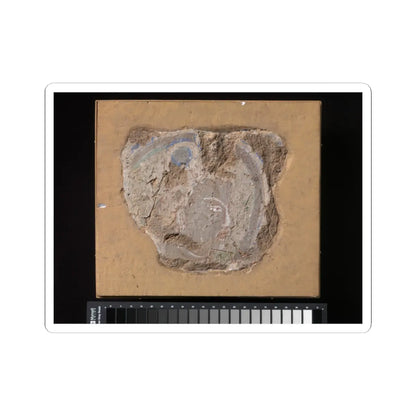 unknown - Head of a Buddhist Image - ca. 6th–7th century v1 - STICKER Vinyl Kiss-Cut Decal