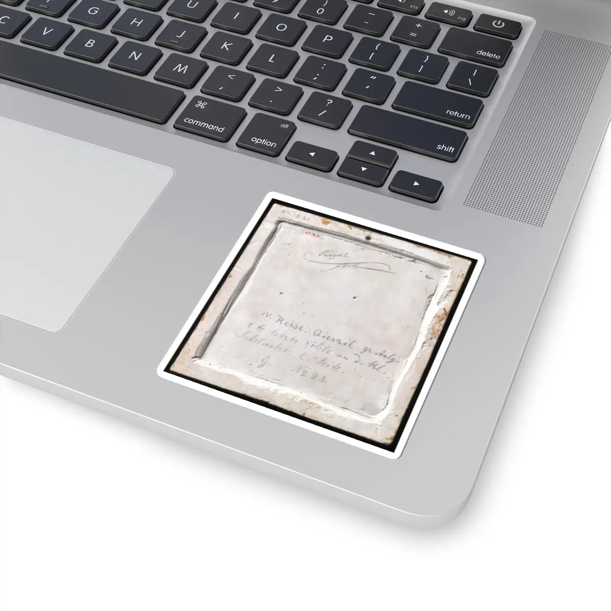unknown - Head of Bodhisattva - ca. 6th–7th century () v2 - STICKER Vinyl Kiss-Cut Decal
