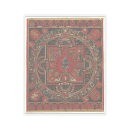 unknown - Hevajra Mandala - 15th century v1 - STICKER Vinyl Kiss-Cut Decal