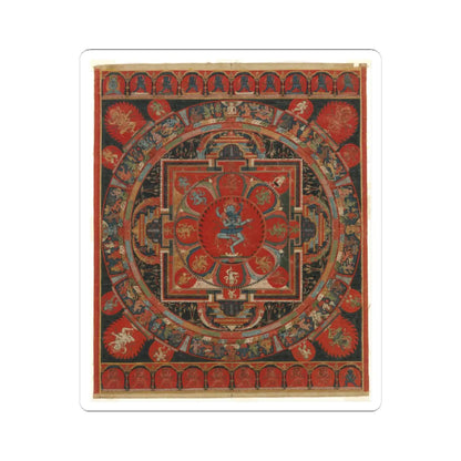 unknown - Hevajra Mandala - 15th century v1 - STICKER Vinyl Kiss-Cut Decal
