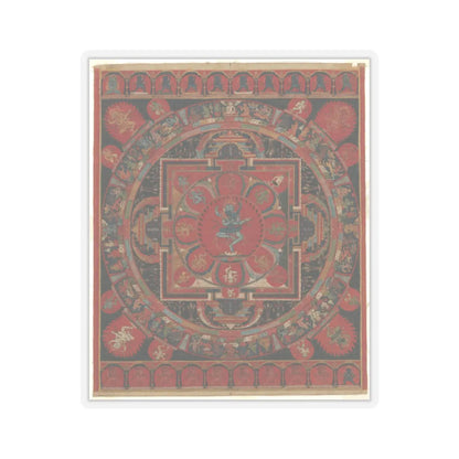 unknown - Hevajra Mandala - 15th century v1 - STICKER Vinyl Kiss-Cut Decal