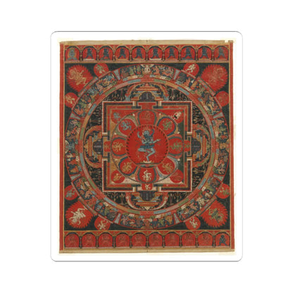 unknown - Hevajra Mandala - 15th century v1 - STICKER Vinyl Kiss-Cut Decal