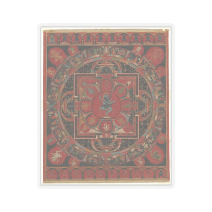 unknown - Hevajra Mandala - 15th century v1 - STICKER Vinyl Kiss-Cut Decal