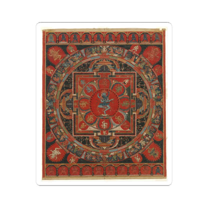 unknown - Hevajra Mandala - 15th century v1 - STICKER Vinyl Kiss-Cut Decal