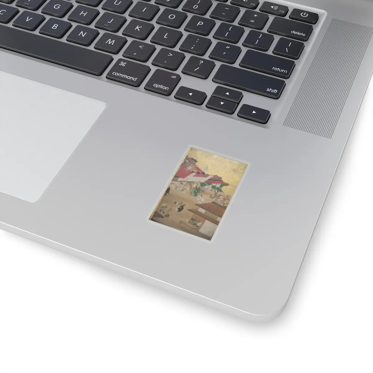 unknown - Horse Racing at Kamo Shrine - late 17th–early 18th century v16 - STICKER Vinyl Kiss-Cut Decal