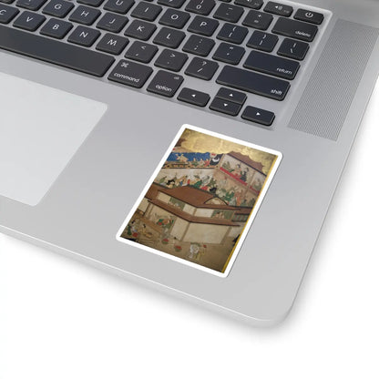 unknown - Horse Racing at Kamo Shrine - late 17th–early 18th century v18 - STICKER Vinyl Kiss-Cut Decal