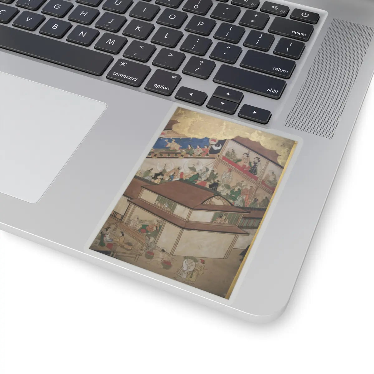 unknown - Horse Racing at Kamo Shrine - late 17th–early 18th century v18 - STICKER Vinyl Kiss-Cut Decal