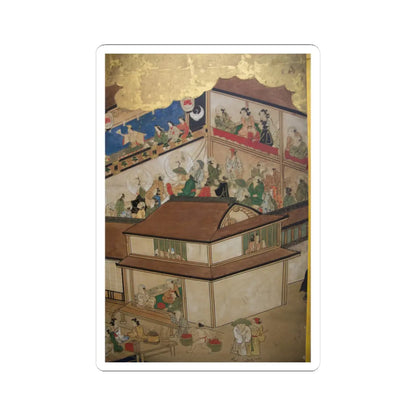 unknown - Horse Racing at Kamo Shrine - late 17th–early 18th century v18 - STICKER Vinyl Kiss-Cut Decal