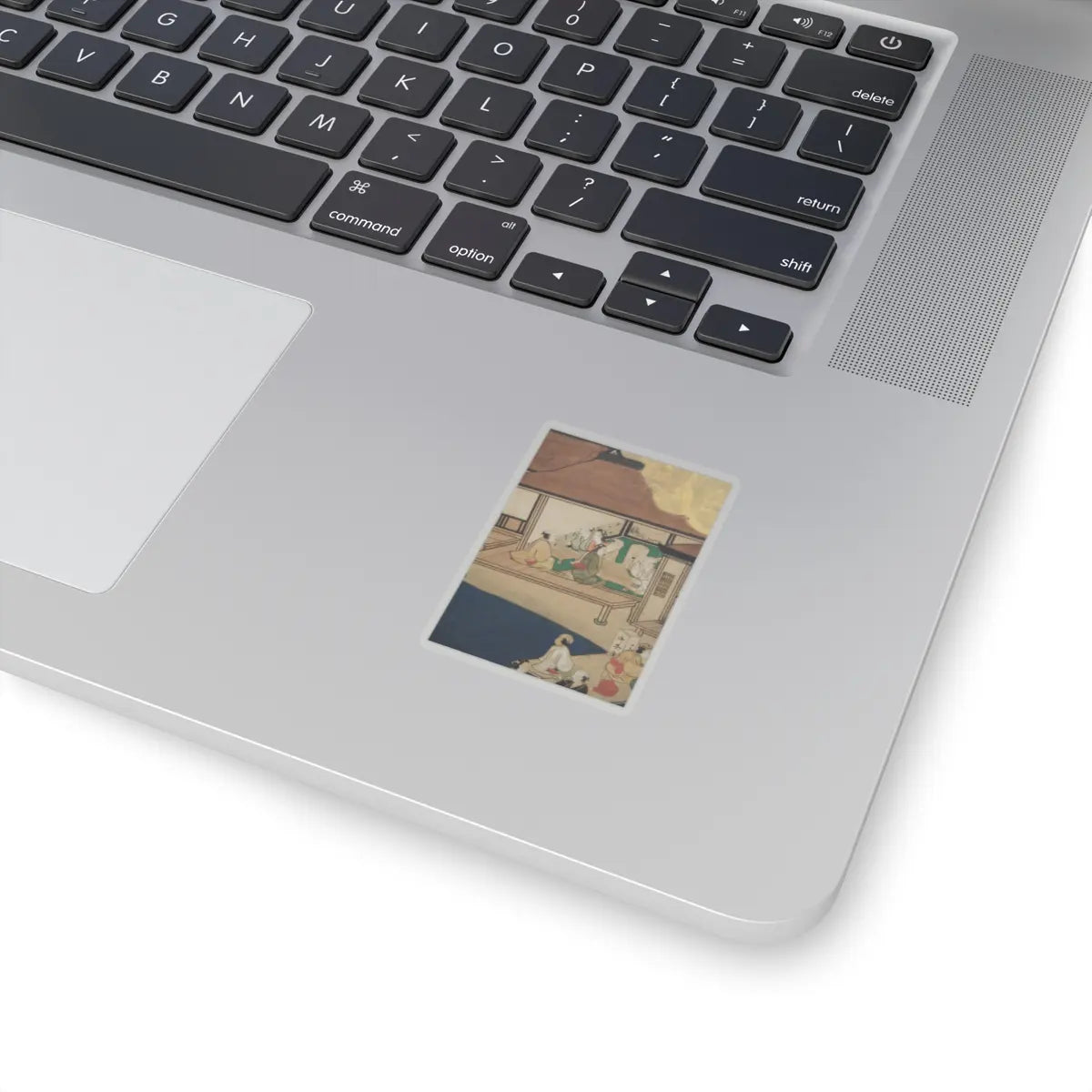 unknown - Horse Racing at Kamo Shrine - late 17th–early 18th century v22 - STICKER Vinyl Kiss-Cut Decal