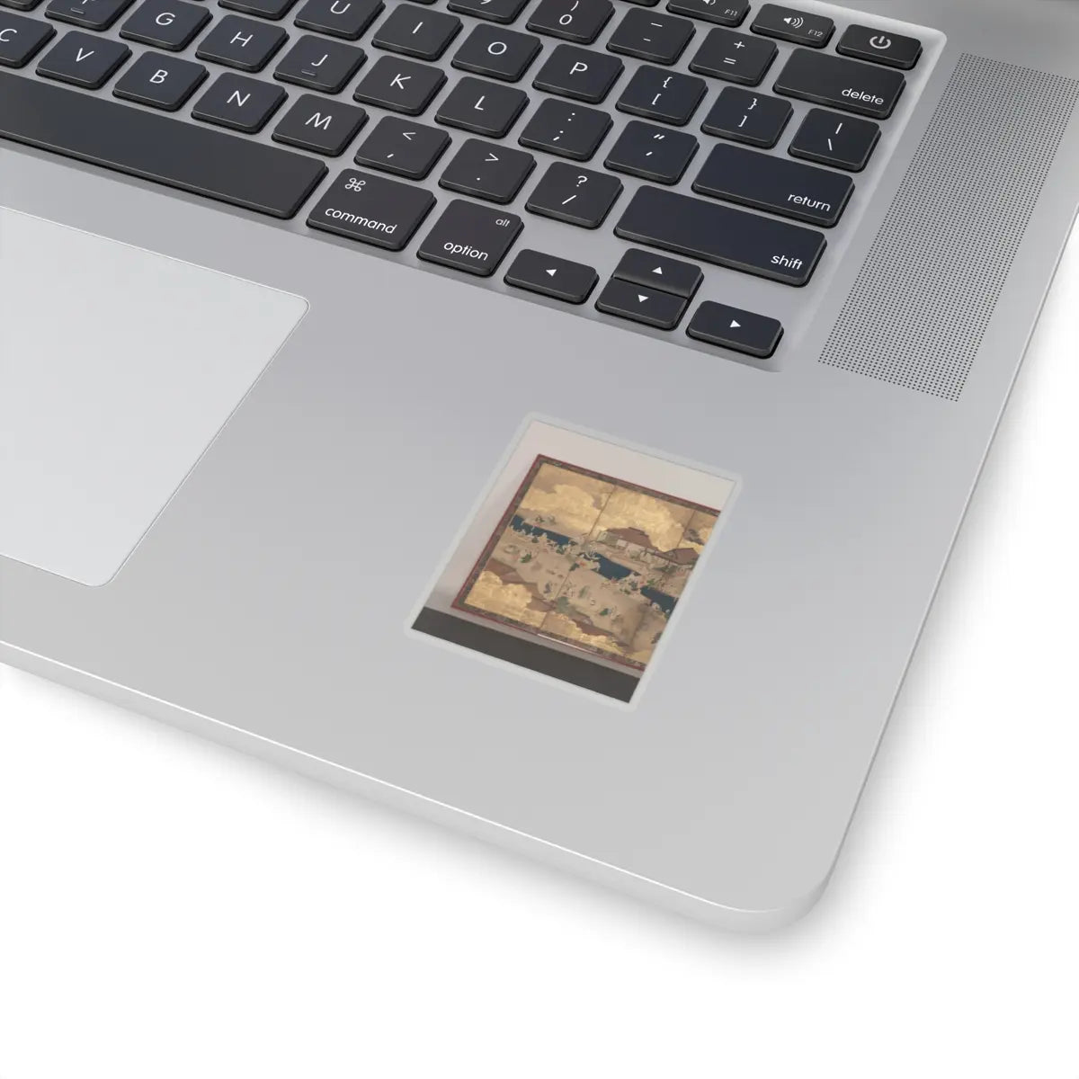 unknown - Horse Racing at Kamo Shrine - late 17th–early 18th century v8 - STICKER Vinyl Kiss-Cut Decal