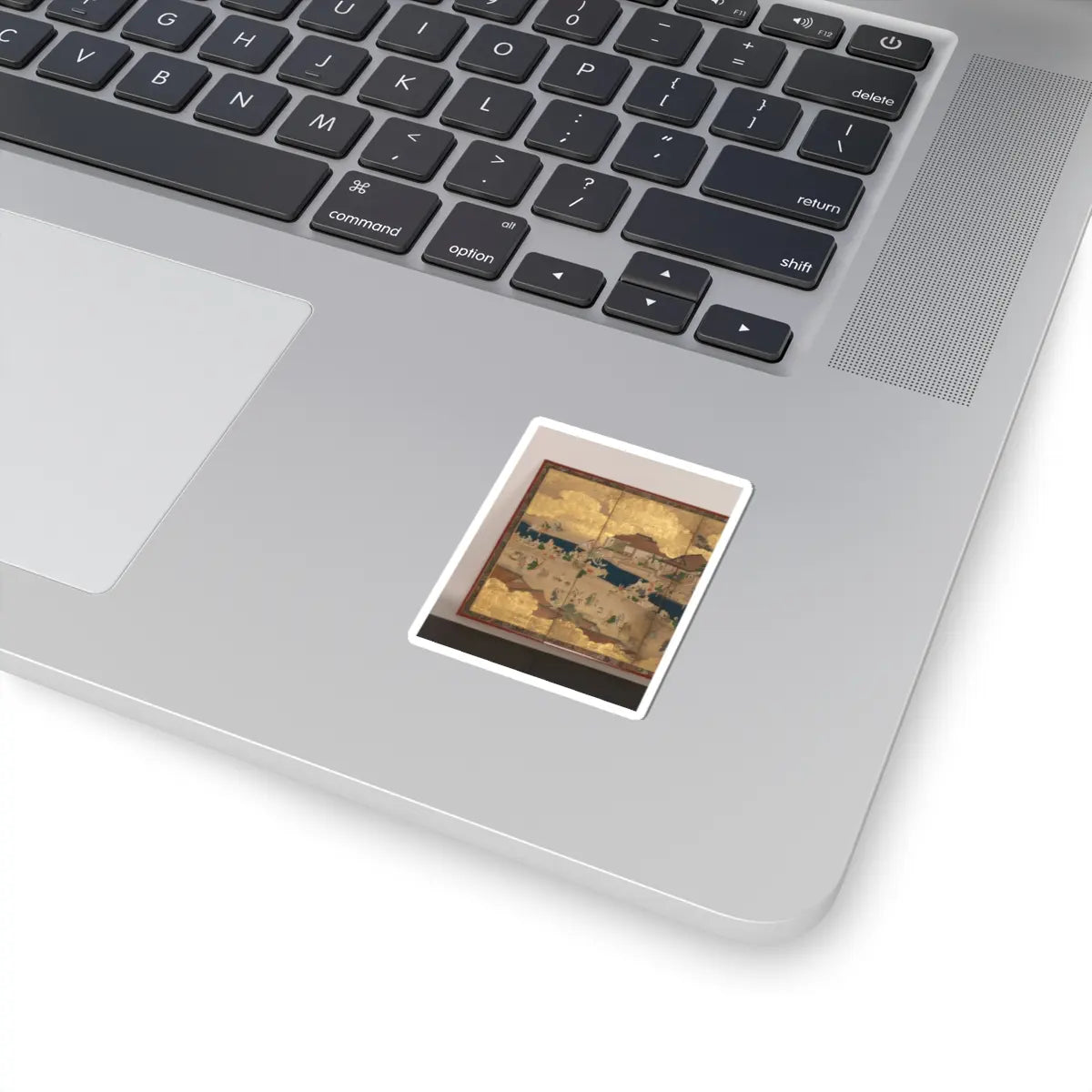 unknown - Horse Racing at Kamo Shrine - late 17th–early 18th century v8 - STICKER Vinyl Kiss-Cut Decal
