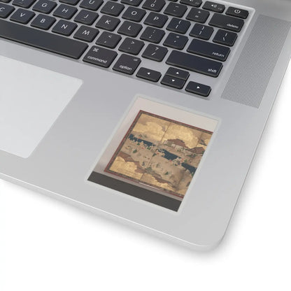 unknown - Horse Racing at Kamo Shrine - late 17th–early 18th century v8 - STICKER Vinyl Kiss-Cut Decal