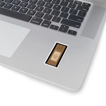 unknown - Iconographic Drawing of Saturn - 12th century v2 - STICKER Vinyl Kiss-Cut Decal