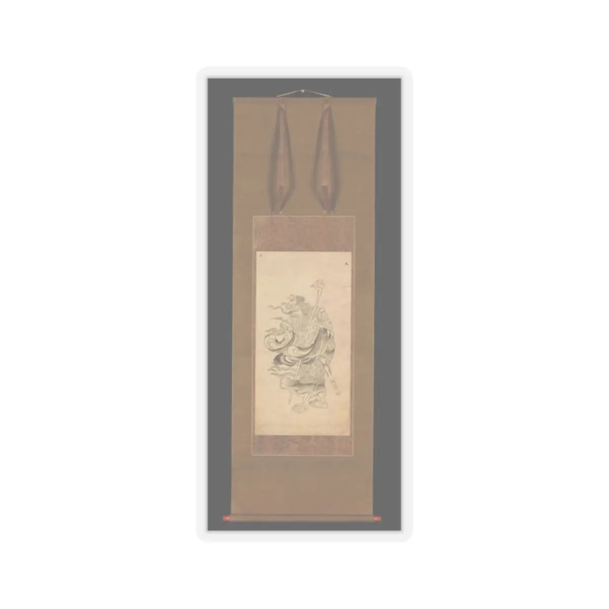 unknown - Iconographic Drawing of Saturn - 12th century v2 - STICKER Vinyl Kiss-Cut Decal