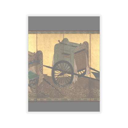 unknown - Imperial Carts (Gosho guruma) - mid-17th century v3 - STICKER Vinyl Kiss-Cut Decal