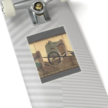unknown - Imperial Carts (Gosho guruma) - mid-17th century v3 - STICKER Vinyl Kiss-Cut Decal