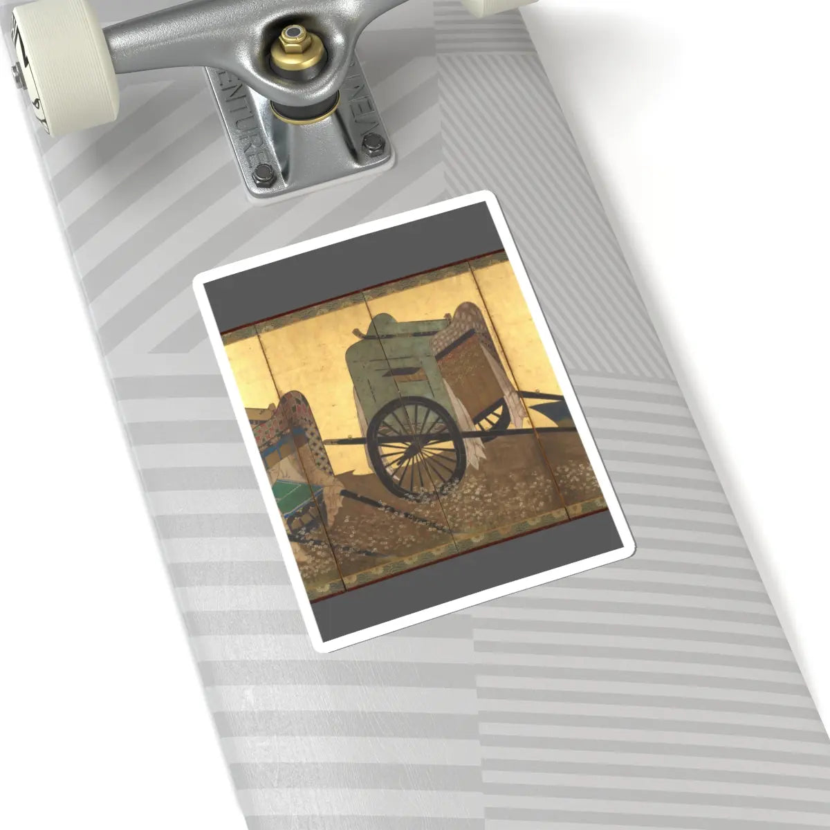 unknown - Imperial Carts (Gosho guruma) - mid-17th century v3 - STICKER Vinyl Kiss-Cut Decal
