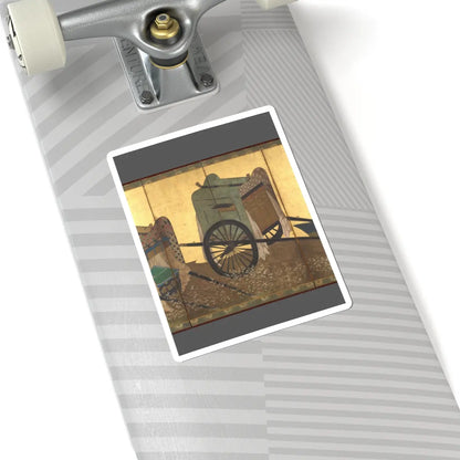 unknown - Imperial Carts (Gosho guruma) - mid-17th century v3 - STICKER Vinyl Kiss-Cut Decal