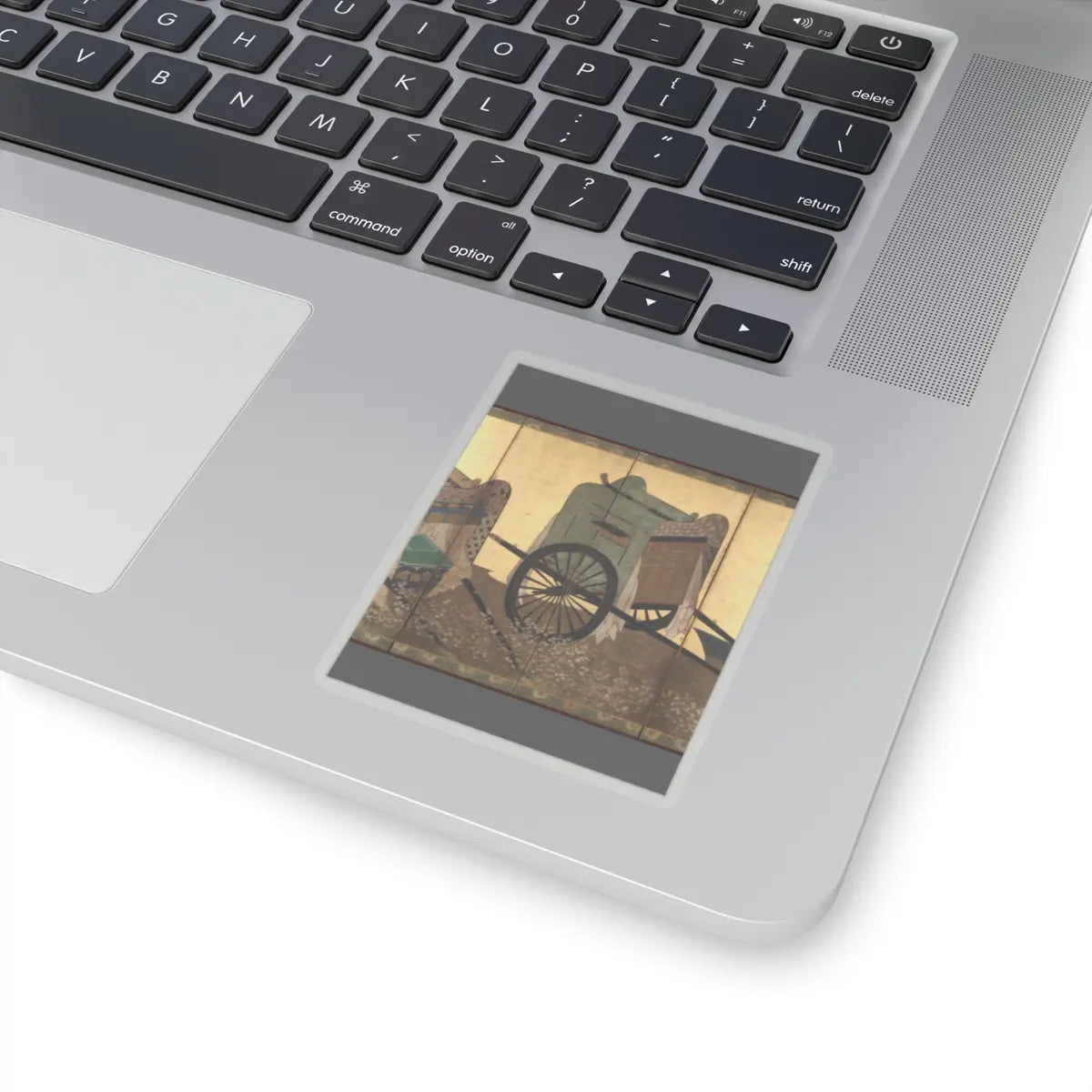unknown - Imperial Carts (Gosho guruma) - mid-17th century v3 - STICKER Vinyl Kiss-Cut Decal