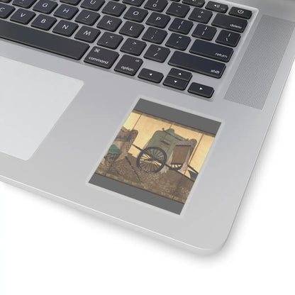 unknown - Imperial Carts (Gosho guruma) - mid-17th century v3 - STICKER Vinyl Kiss-Cut Decal