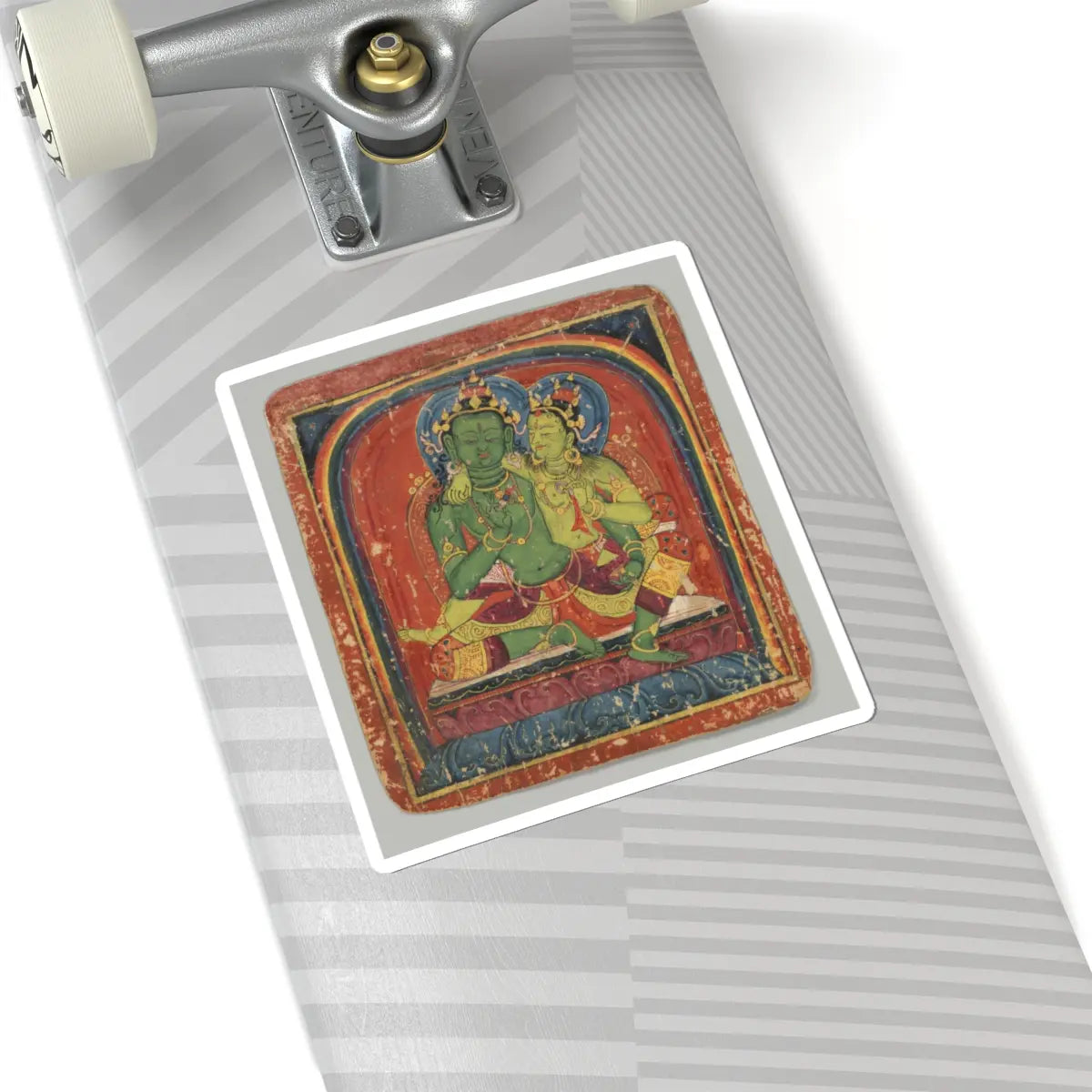 unknown - Initiation Cards (Tsakalis) - early 15th century v18 - STICKER Vinyl Kiss-Cut Decal