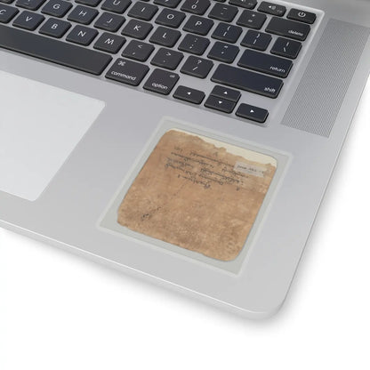 unknown - Initiation Cards (Tsakalis) - early 15th century v25 - STICKER Vinyl Kiss-Cut Decal