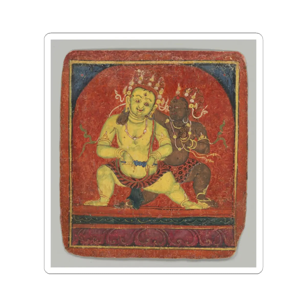 unknown - Initiation Cards (Tsakalis) - early 15th century v30 - STICKER Vinyl Kiss-Cut Decal