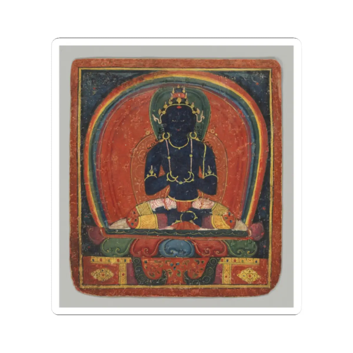 unknown - Initiation Cards (Tsakalis) - early 15th century v38 - STICKER Vinyl Kiss-Cut Decal