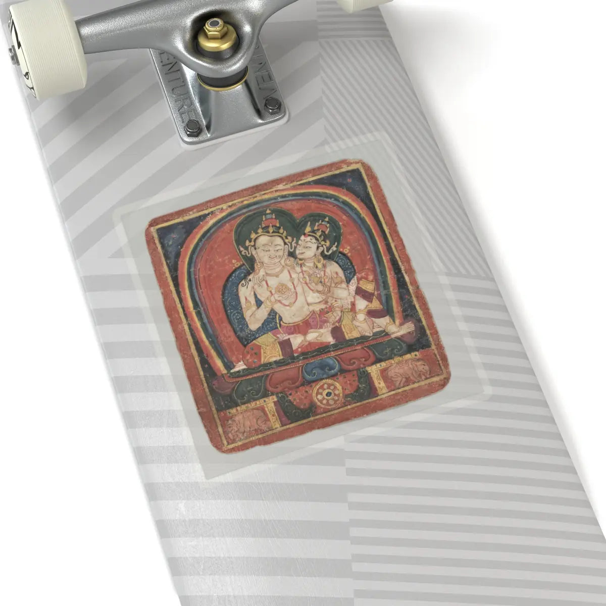 unknown - Initiation Cards (Tsakalis) - early 15th century v4 - STICKER Vinyl Kiss-Cut Decal