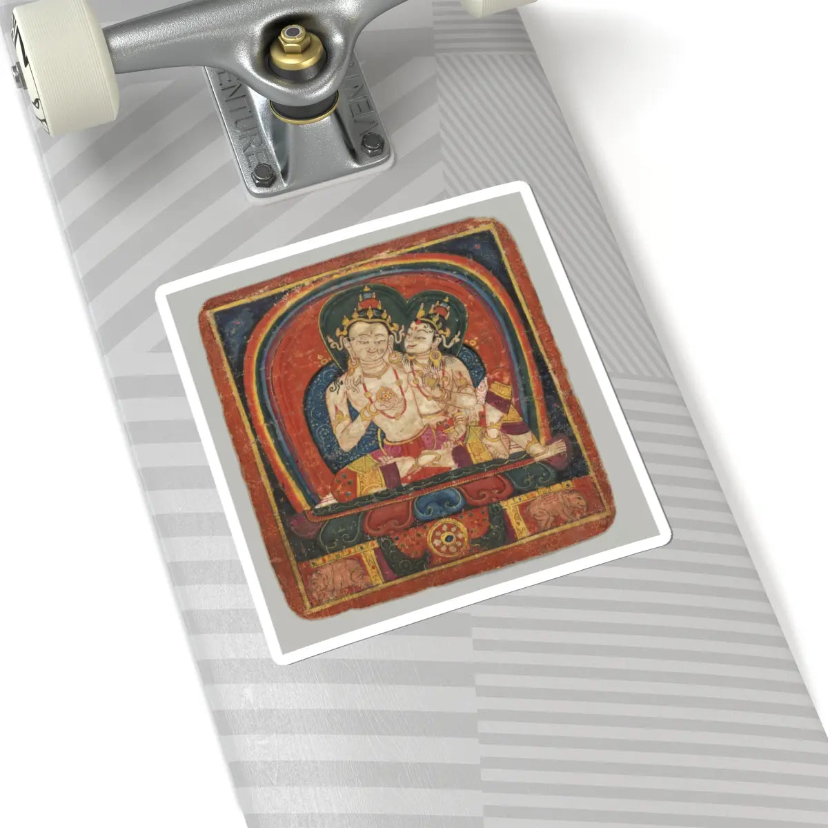 unknown - Initiation Cards (Tsakalis) - early 15th century v4 - STICKER Vinyl Kiss-Cut Decal