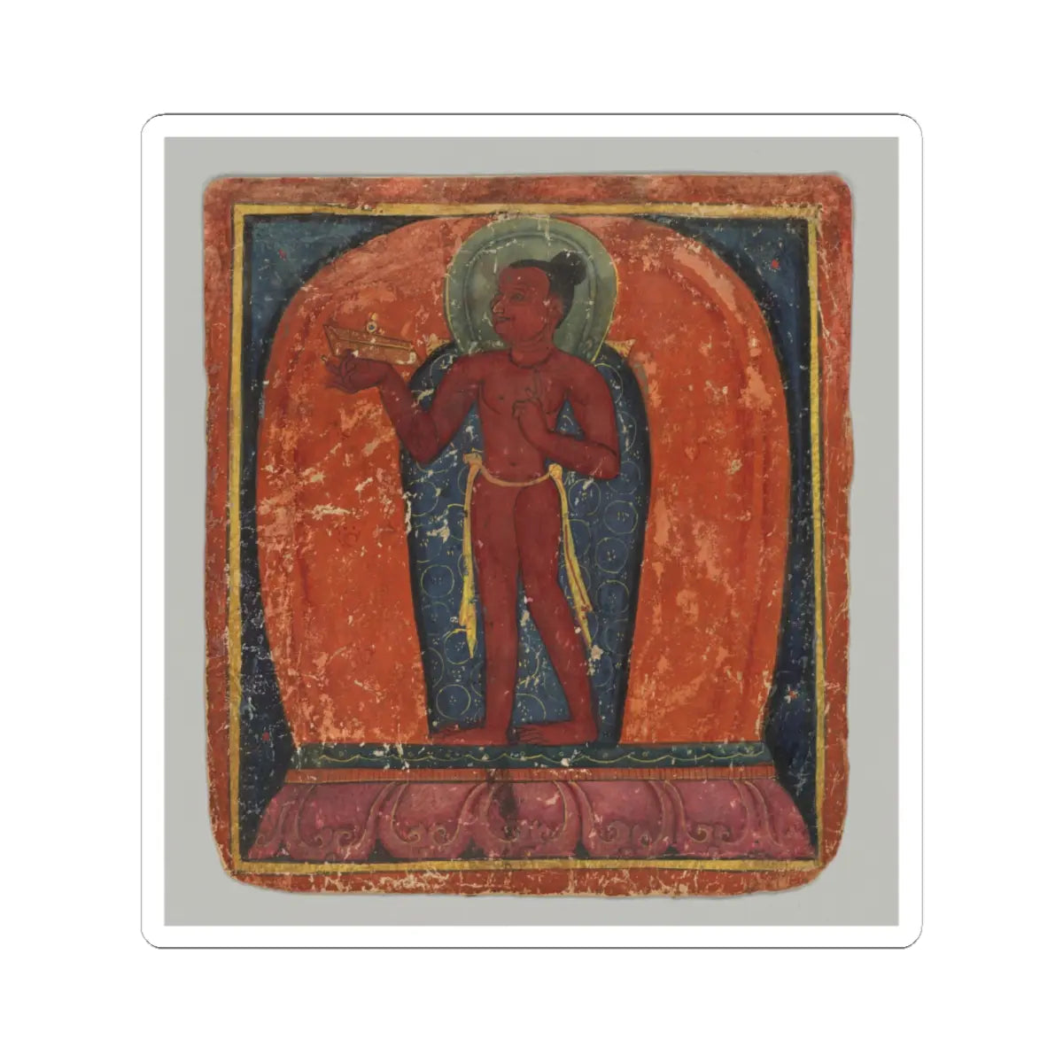 unknown - Initiation Cards (Tsakalis) - early 15th century v48 - STICKER Vinyl Kiss-Cut Decal