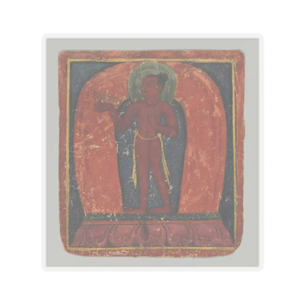 unknown - Initiation Cards (Tsakalis) - early 15th century v48 - STICKER Vinyl Kiss-Cut Decal