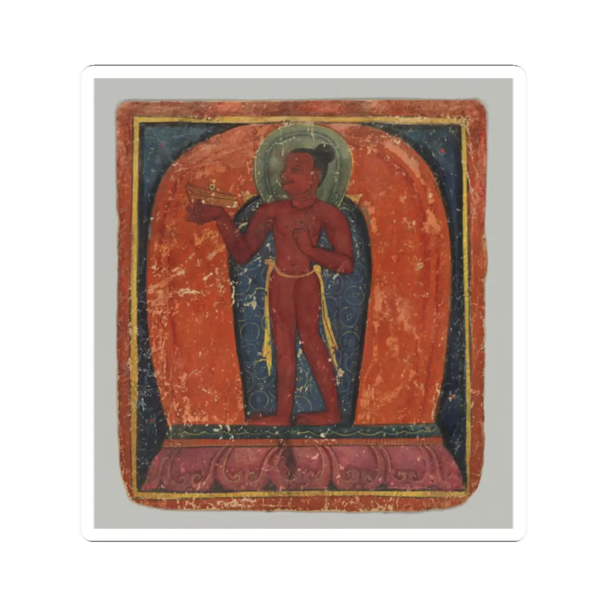 unknown - Initiation Cards (Tsakalis) - early 15th century v48 - STICKER Vinyl Kiss-Cut Decal