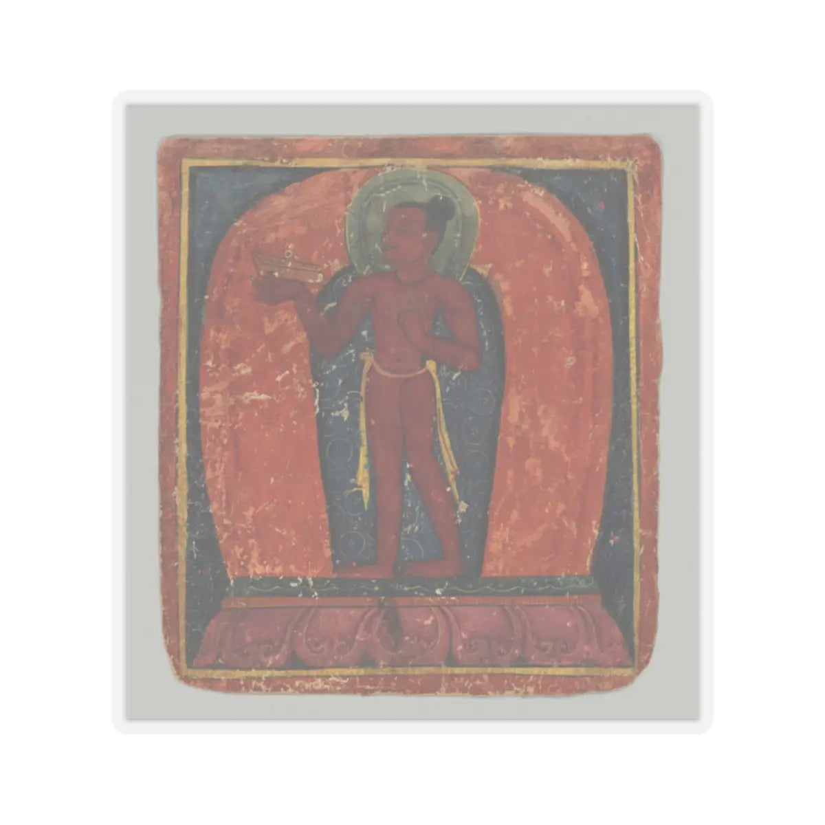 unknown - Initiation Cards (Tsakalis) - early 15th century v48 - STICKER Vinyl Kiss-Cut Decal