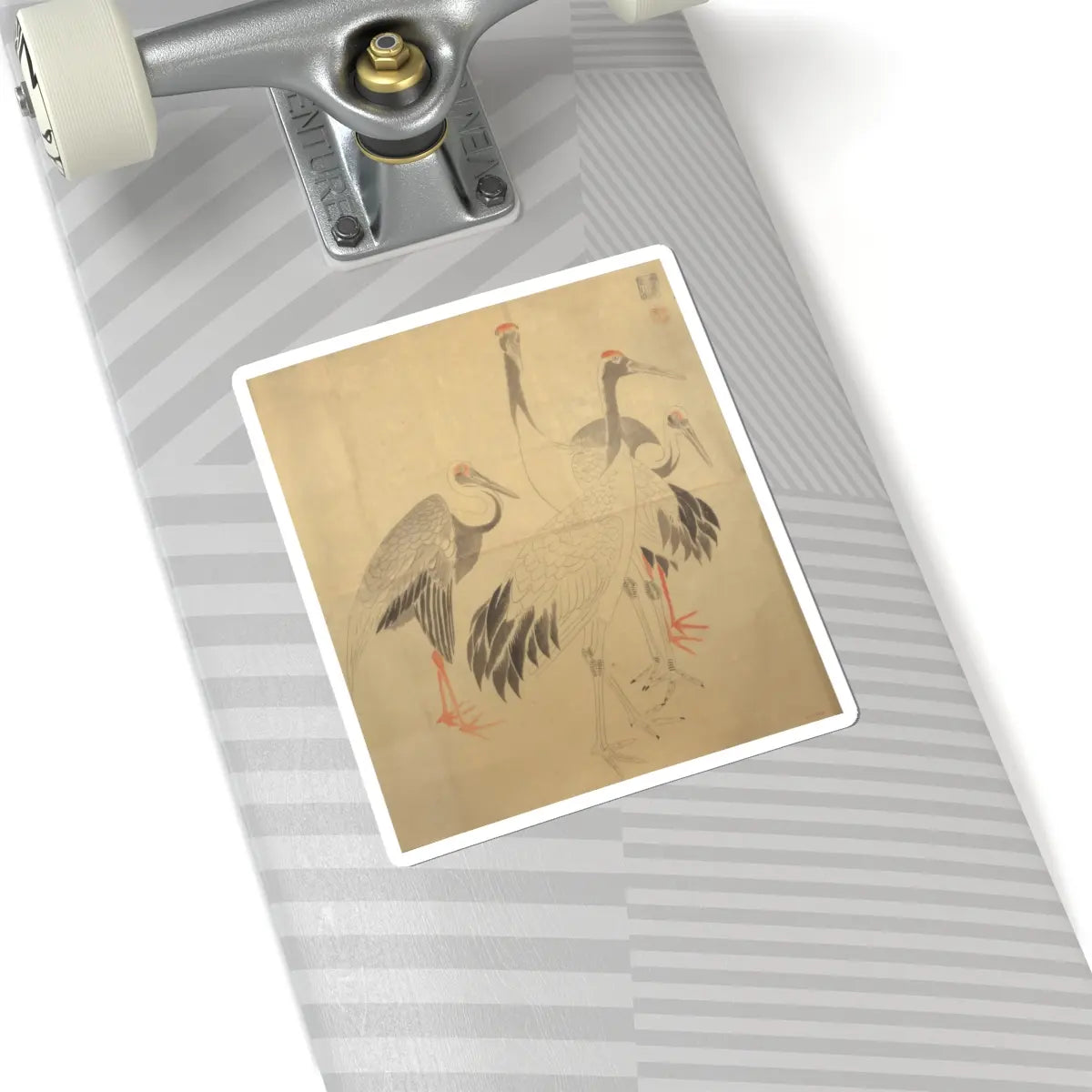 unknown - Japanese Drawing - early 19th century - STICKER Vinyl Kiss-Cut Decal