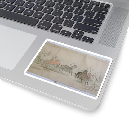unknown - Japanese Drawing - early 19th century v8 - STICKER Vinyl Kiss-Cut Decal