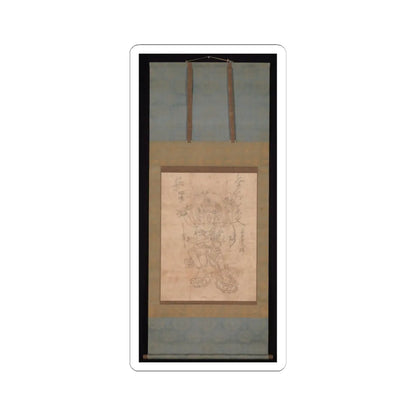 unknown - Kongōyasha Myōō - 12th century v2 - STICKER Vinyl Kiss-Cut Decal