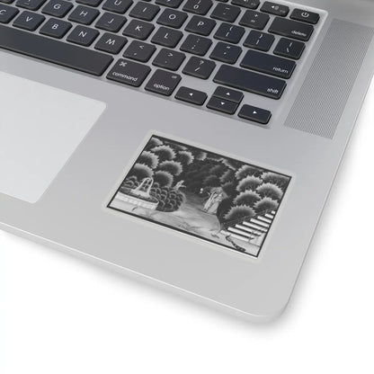 unknown - Krishna and Radha - 20th century - STICKER Vinyl Kiss-Cut Decal