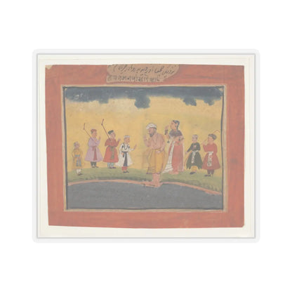 unknown - Krishna's Parents Search for Him - ca. 1615 v1 - STICKER Vinyl Kiss-Cut Decal
