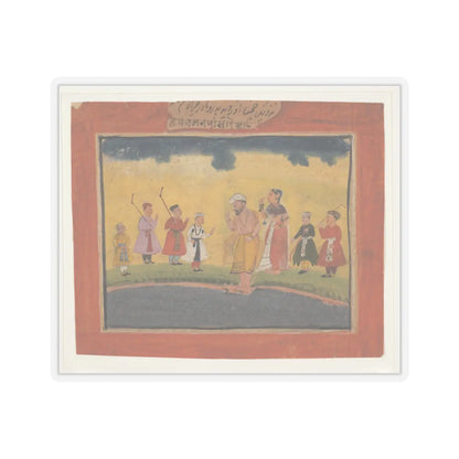 unknown - Krishna's Parents Search for Him - ca. 1615 v1 - STICKER Vinyl Kiss-Cut Decal