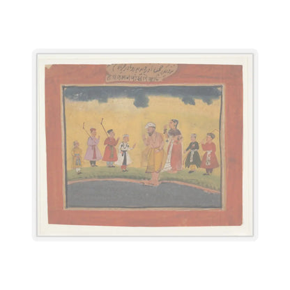 unknown - Krishna's Parents Search for Him - ca. 1615 v1 - STICKER Vinyl Kiss-Cut Decal