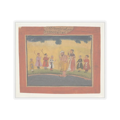 unknown - Krishna's Parents Search for Him - ca. 1615 v1 - STICKER Vinyl Kiss-Cut Decal