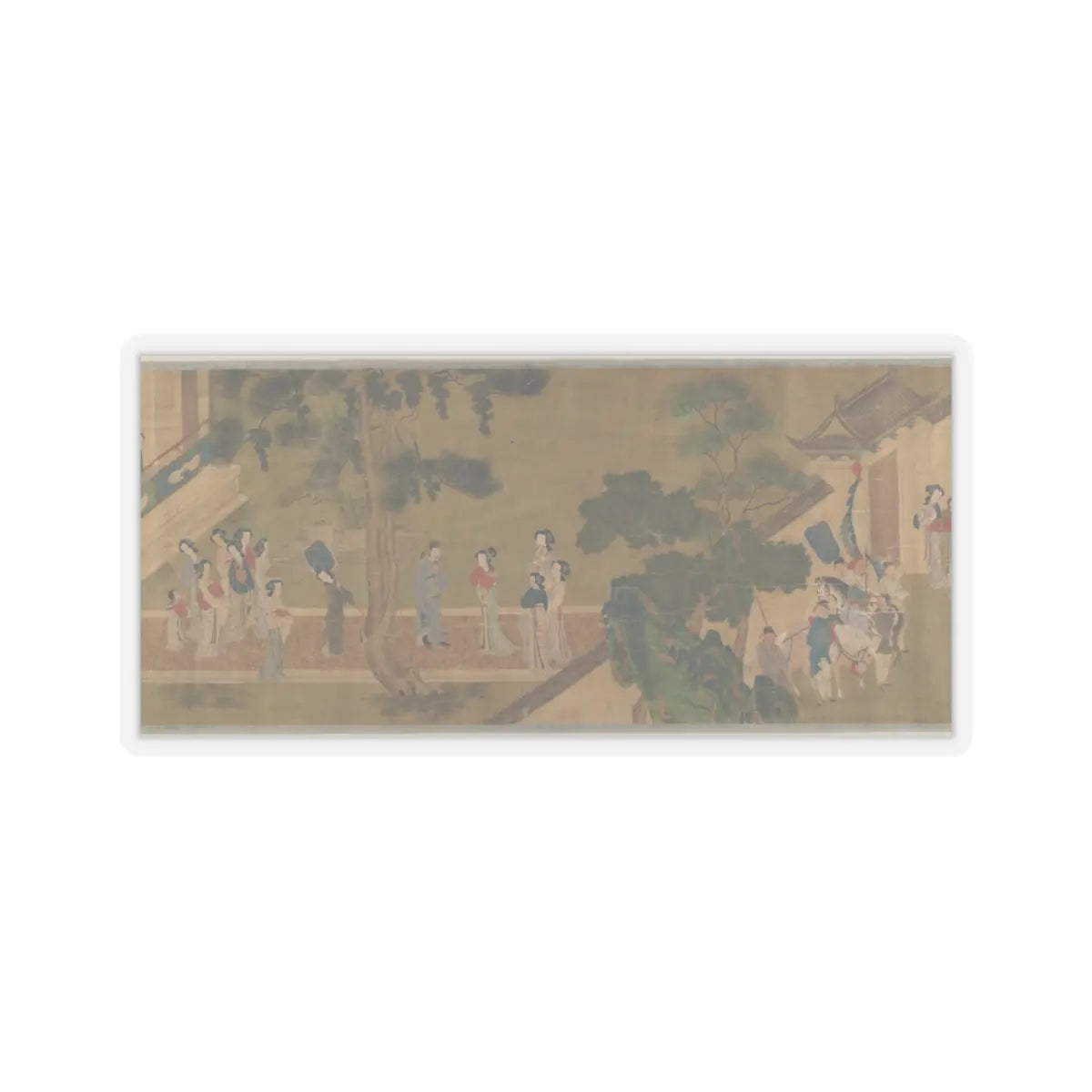 unknown - Lady Su Hui and Her Verse Puzzle - unknown v11 - STICKER Vinyl Kiss-Cut Decal