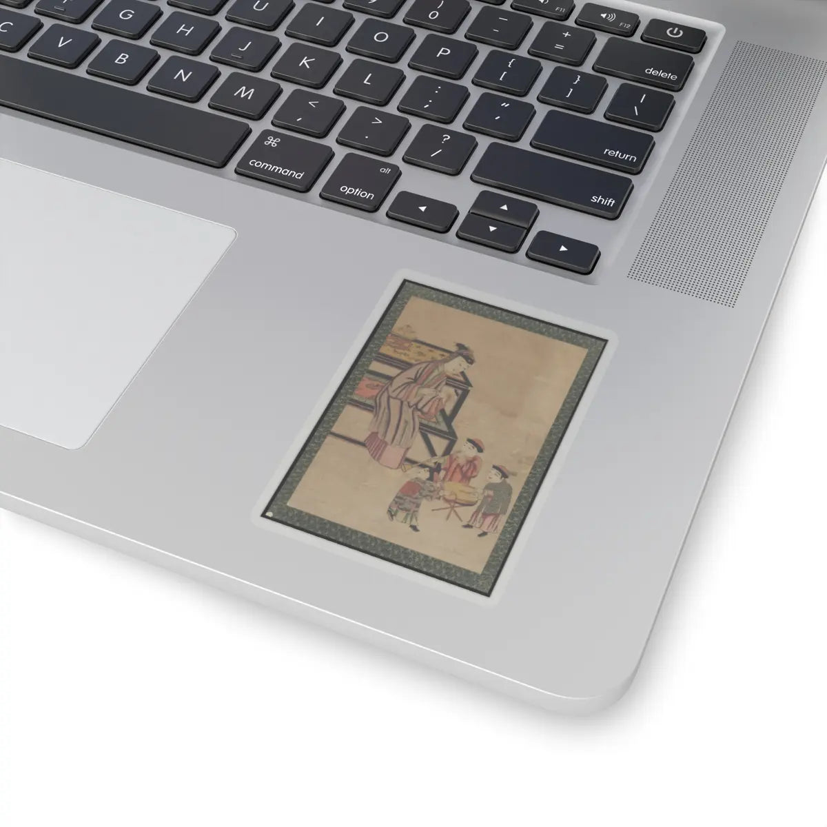 SKU:TSS-STICK-NKNLDY-3X3-14KOU Sizes:3" × 3" Types:Transparent